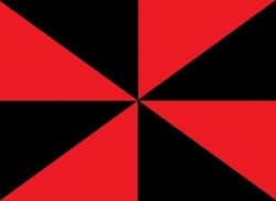 Empty Red And Black