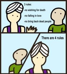 Genie Rules Meme
