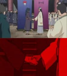 Naruto Handshake Meme