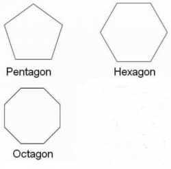Pentagon Hexagon Octagon