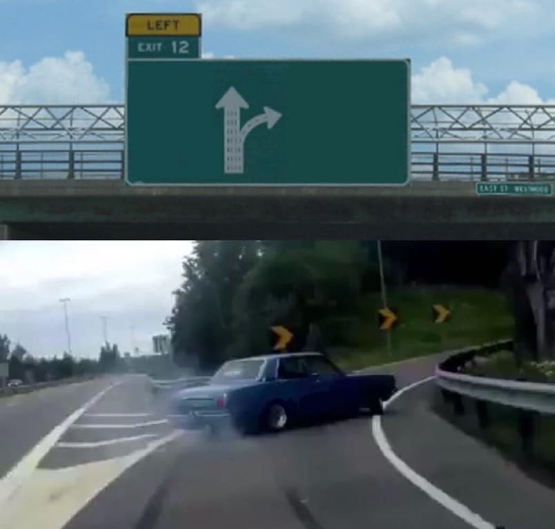 left-exit