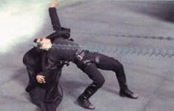 neo dodging a bullet matrix